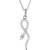 Sterling Silver Pendant Made With Cubic Zirconia