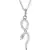 Sterling Silver Pendant Made With Cubic Zirconia