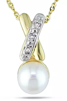 Sterling Silver Pendant Made With Cubic Zirconia