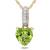 Sterling Silver Pendant Made With Cubic Zirconia