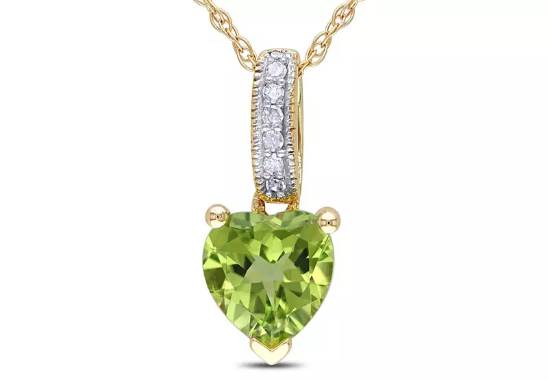 Sterling Silver Pendant Made With Cubic Zirconia