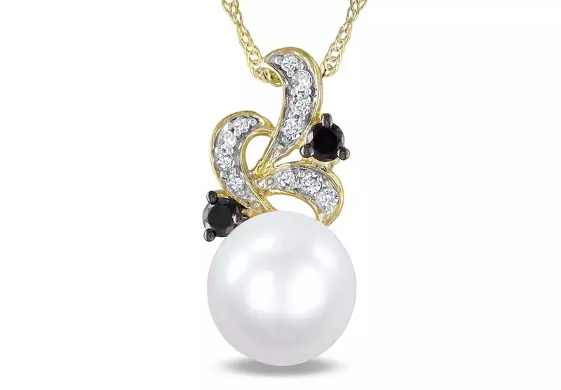 Sterling Silver Pendant Made With Cubic Zirconia