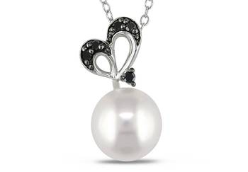 Sterling Silver Pendant Made With Cubic Zirconia 1