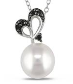 Sterling Silver Pendant Made With Cubic Zirconia