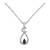 Sterling Silver Pendant Made With Cubic Zirconia