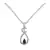 Sterling Silver Pendant Made With Cubic Zirconia