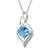 Sterling Silver Pendant Made With Cubic Zirconia