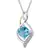 Sterling Silver Pendant Made With Cubic Zirconia