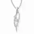 Sterling Silver Pendant Made With Cubic Zirconia