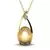 Sterling Silver Pendant Made With Cubic Zirconia