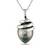 Sterling Silver Pendant Made With Cubic Zirconia