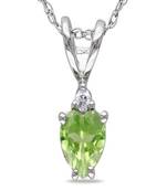 Sterling Silver Pendant Made With Cubic Zirconia
