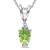 Sterling Silver Pendant Made With Cubic Zirconia