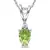 Sterling Silver Pendant Made With Cubic Zirconia