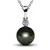 Sterling Silver Pendant Made With Cubic Zirconia