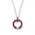 Sterling Silver Pendant Made With Cubic Zirconia