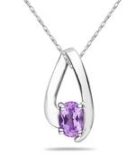 Sterling Silver Pendant Made With Cubic Zirconia