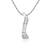 Sterling Silver Pendant Made With Cubic Zirconia