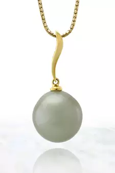 Sterling Silver Pendant Made With Cubic Zirconia