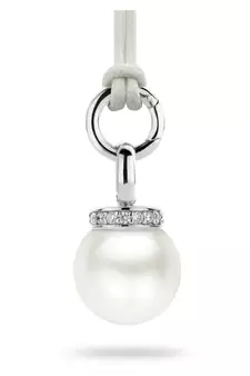 Sterling Silver Pendant Made With Cubic Zirconia