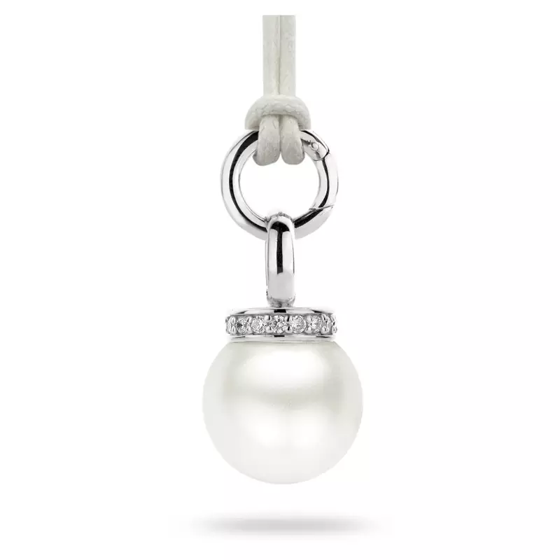 Sterling Silver Pendant Made With Cubic Zirconia