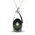 Sterling Silver Pendant Made With Cubic Zirconia