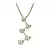 Sterling Silver Pendant Made With Cubic Zirconia