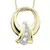 Sterling Silver Pendant Made With Cubic Zirconia