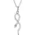 Sterling Silver Pendant Made With Cubic Zirconia