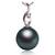 Sterling Silver Pendant Made With Cubic Zirconia