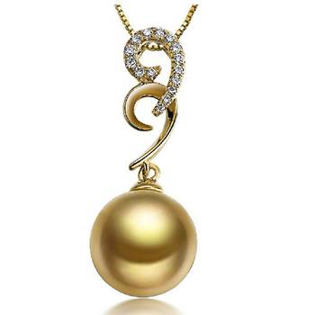 Sterling Silver Pendant Made With Cubic Zirconia 1