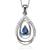 Sterling Silver Pendant Made With Cubic Zirconia
