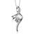 Sterling Silver Pendant Made With Cubic Zirconia