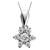 Sterling Silver Pendant Made With Cubic Zirconia