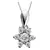 Sterling Silver Pendant Made With Cubic Zirconia