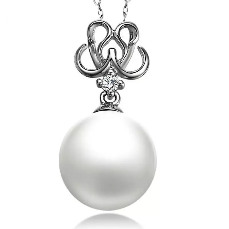 Sterling Silver Pendant Made With Cubic Zirconia