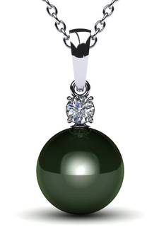 Sterling Silver Pendant Made With Cubic Zirconia