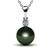 Sterling Silver Pendant Made With Cubic Zirconia