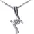 Sterling Silver Pendant Made With Cubic Zirconia