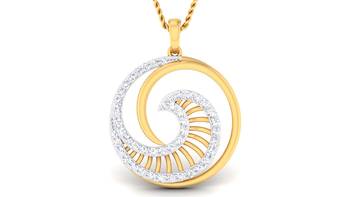 Sterling Silver Ganga Pendan 1