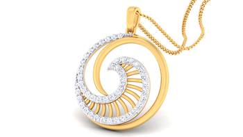 Sterling Silver Ganga Pendan 2