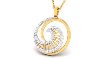 Sterling Silver Ganga Pendan 4
