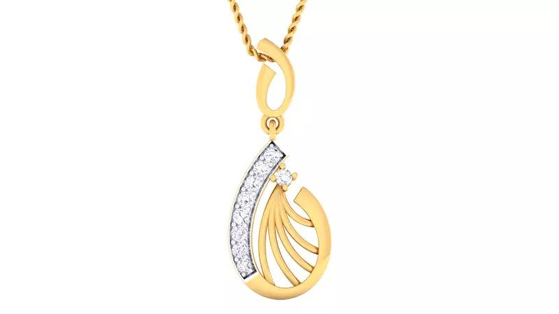 Sterling Silver Varsha Pendan