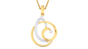 Sterling Silver Pankhudi Pendan 1