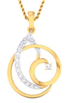 Sterling Silver Pankhudi Pendan