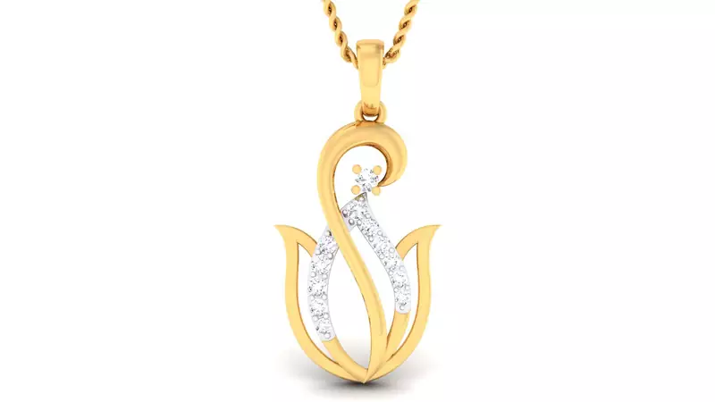 Sterling Silver Kumkum Pendan