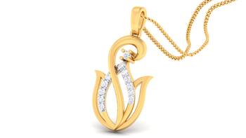 Sterling Silver Kumkum Pendan 2