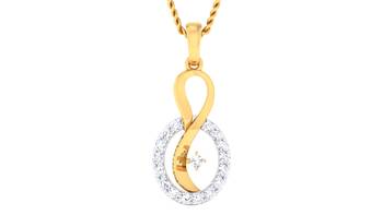 Sterling Silver Veena Pendan 1