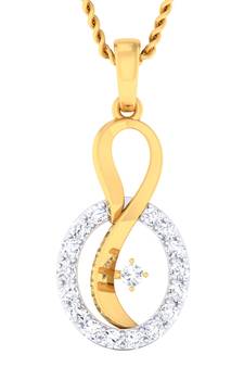Sterling Silver Veena Pendan