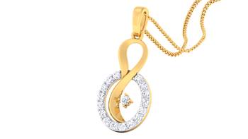 Sterling Silver Veena Pendan 2